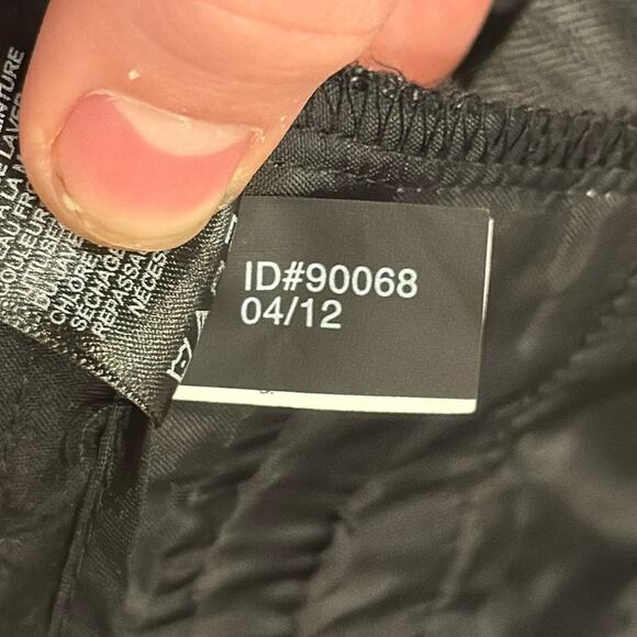 Express Editor High Rise Bootcut Trouser Pants Gray Chevron Size 8 - Picture 9 of 10